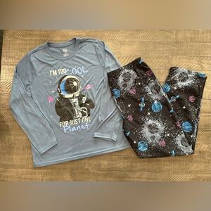 Wonder Nation Pajama Set Size Husky XL 14-16